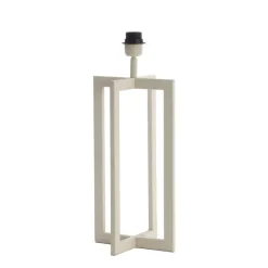 Lampenkappen & -Voeten<Light - Living Light & Living Lampenvoet Mace Creme - E27 - 46 cm hoog