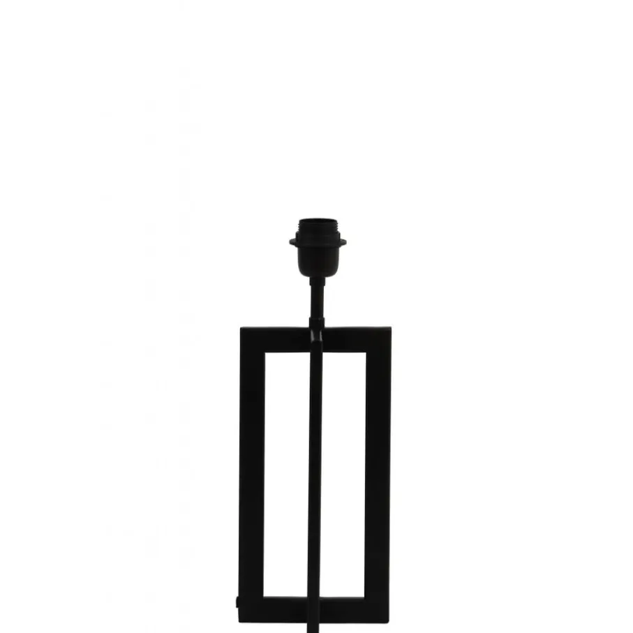 Lampenkappen & -Voeten<Light - Living Light & Living Lampenvoet Mace Zwart - E27 - 35 cm hoog