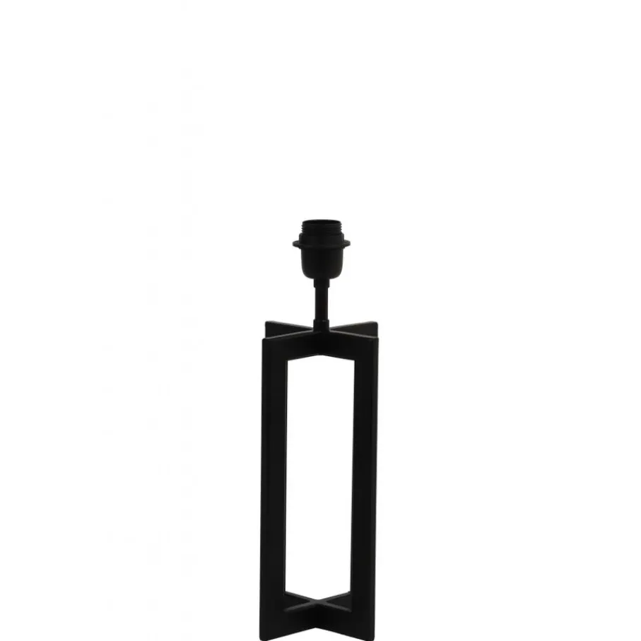 Lampenkappen & -Voeten<Light - Living Light & Living Lampenvoet Mace Zwart - E27 - 35 cm hoog