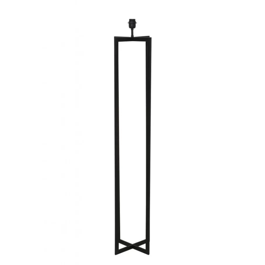 Lampenkappen & -Voeten<Light - Living Light & Living Lampenvoet Mace Zwart - E27 - 140 cm hoog