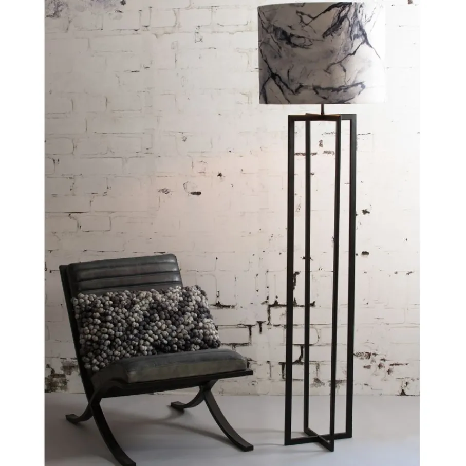 Lampenkappen & -Voeten<Light - Living Light & Living Lampenvoet Mace Zwart - E27 - 140 cm hoog
