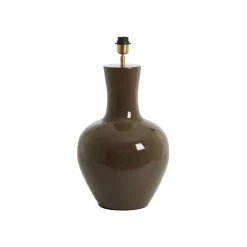 Lampenkappen & -Voeten<Light - Living Light & Living Lampenvoet Nana Donkerbruin - E27 - 51 cm hoog