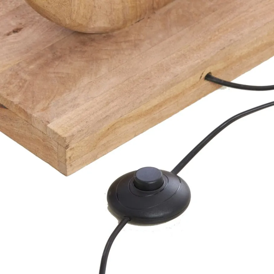 Lampenkappen & -Voeten<Light - Living Light & Living Lampenvoet Paceco Naturel - E27 - 119 cm hoog
