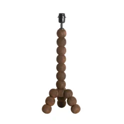 Lampenkappen & -Voeten<Light - Living Light & Living Lampenvoet Veglio Bruin - E27 - 50 cm hoog