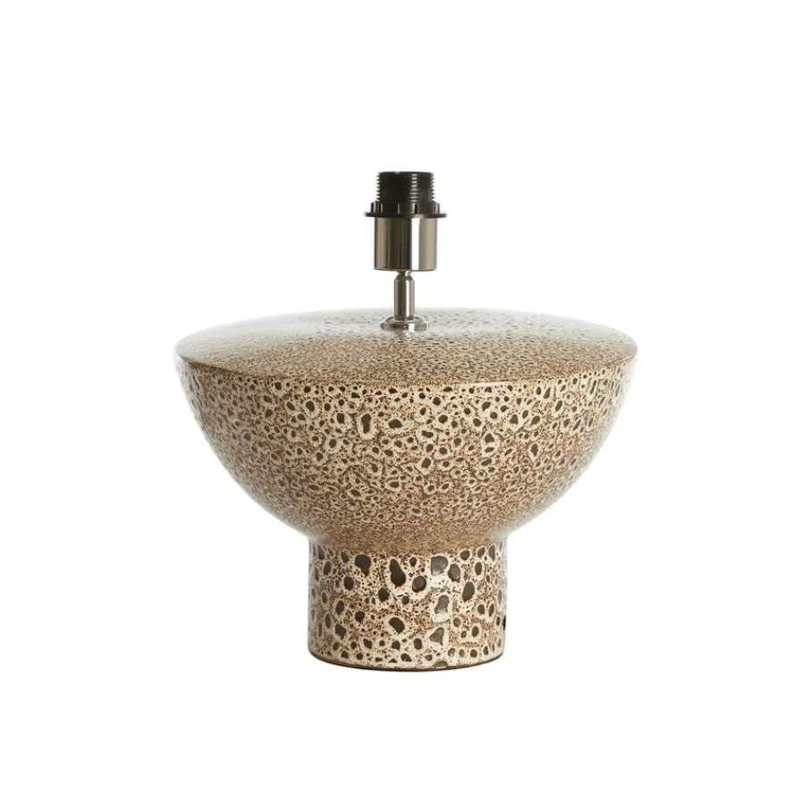 Lampenkappen & -Voeten<Light - Living Light & Living Lampenvoet Yasur Beige - E27 - 22 cm hoog