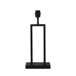 Lampenkappen & -Voeten<Light - Living Light & Living Lampvoet Shiva Zwart - E27 - 41 cm hoog