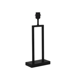 Lampenkappen & -Voeten<Light - Living Light & Living Lampvoet Shiva Zwart - E27 - 41 cm hoog