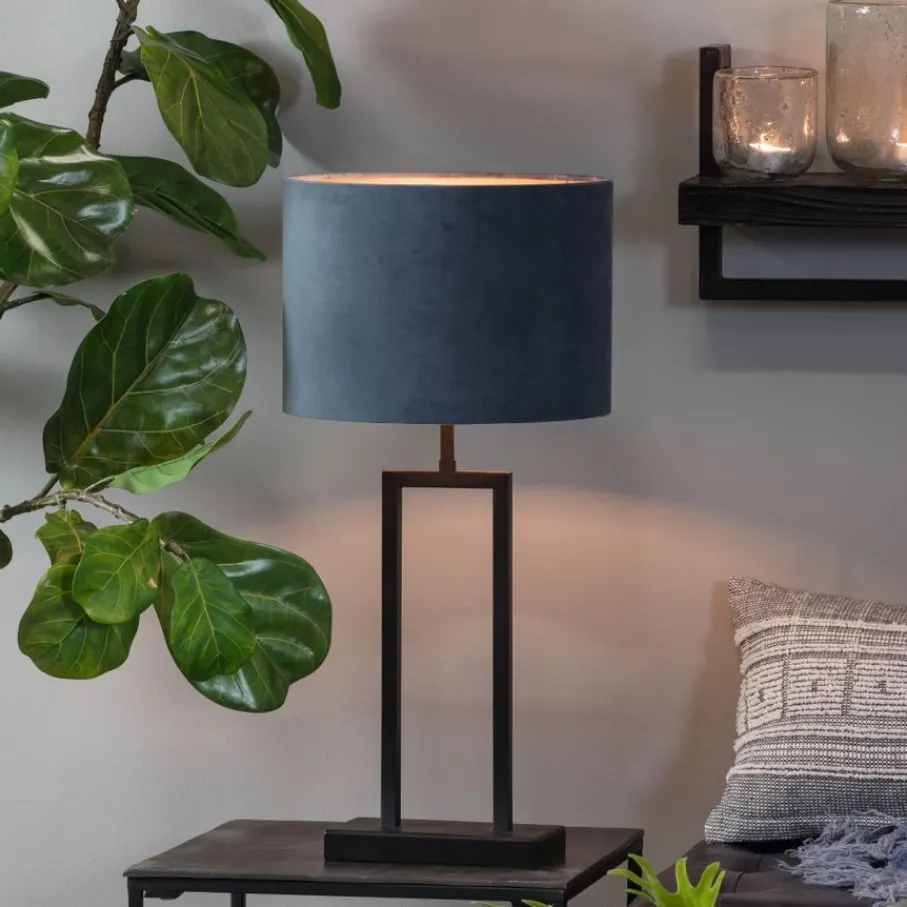 Lampenkappen & -Voeten<Light - Living Light & Living Lampvoet Shiva Zwart - E27 - 41 cm hoog