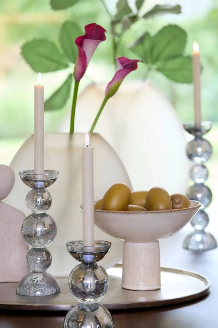 Schalen & Onderborden<Light - Living Light & Living Schaal Vasco Beige - Ø 28 cm
