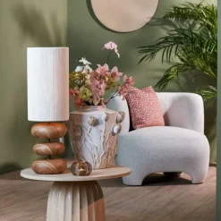 Tafellampen<Light - Living Light & Living Tafellamp Danialo Naturel - E27 - 68 cm hoog