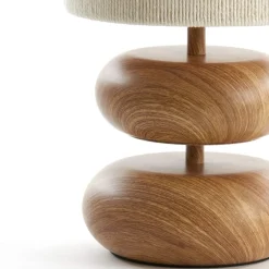 Tafellampen<Light - Living Light & Living Tafellamp Danialo Naturel - E27 - 51 cm hoog