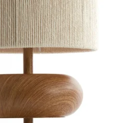 Tafellampen<Light - Living Light & Living Tafellamp Danialo Naturel - E27 - 51 cm hoog