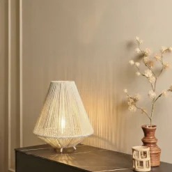 Tafellampen<Light - Living Light & Living Tafellamp Felida Crème - E27 - 40 cm hoog