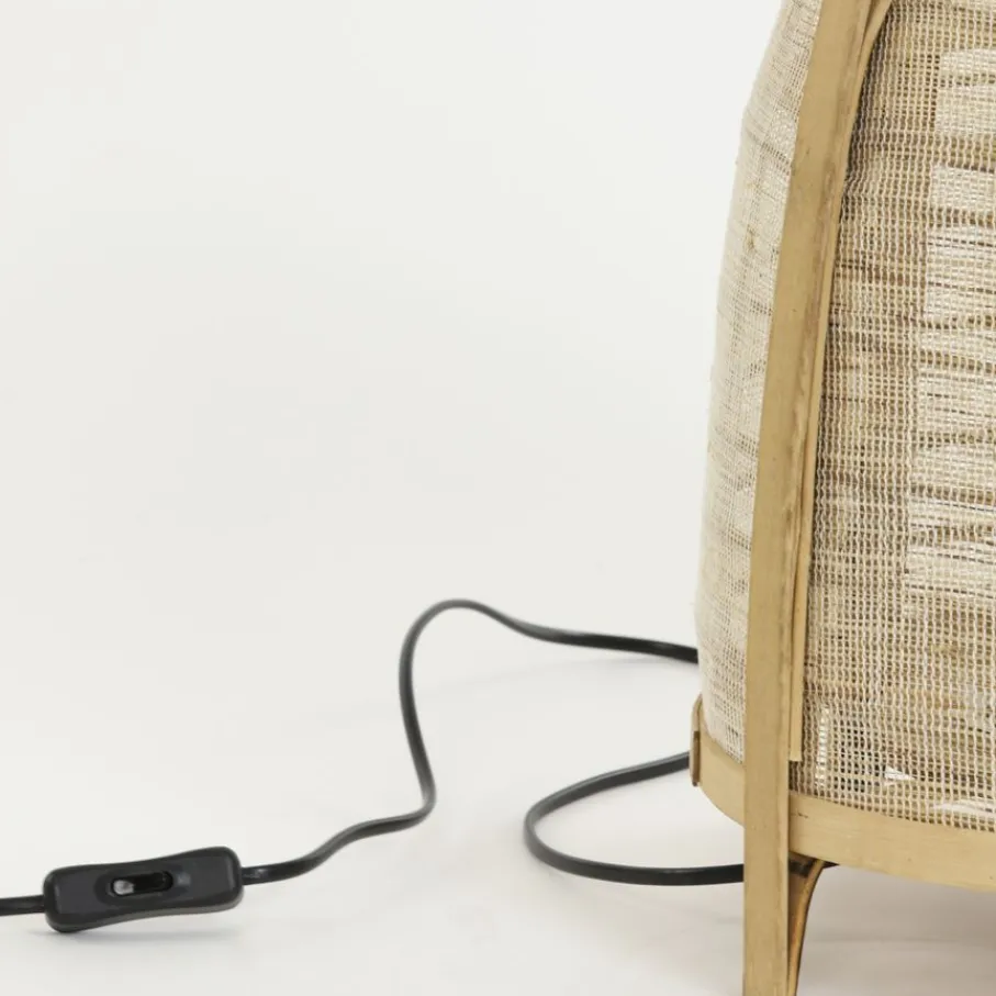 Tafellampen<Light - Living Light & Living Tafellamp Jacinto Naturel - E27 - 42 cm hoog