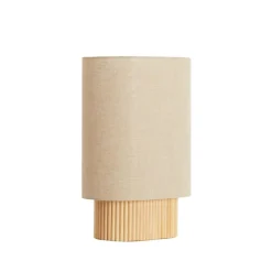 Tafellampen<Light - Living Light & Living Tafellamp Laslo Naturel - E27 - 45 cm hoog