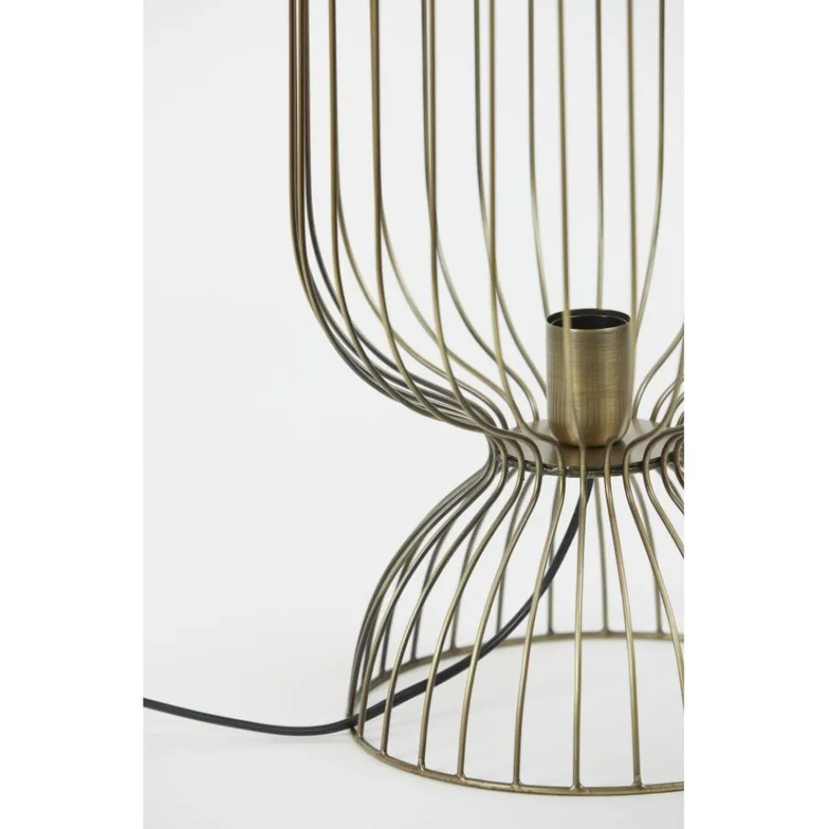 Tafellampen<Light - Living Light & Living Tafellamp Lazar Brons - E27 - 42 cm hoog