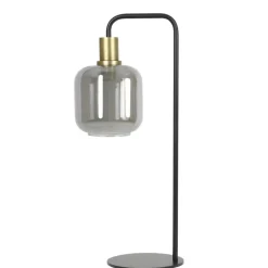 Tafellampen<Light - Living Light & Living Tafellamp Lekar Zwart - E27 - 58 cm hoog