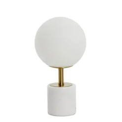Tafellampen<Light - Living Light & Living Tafellamp Medina Wit - E27 - 35 cm hoog