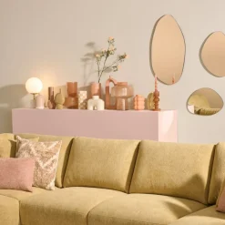 Tafellampen<Light - Living Light & Living Tafellamp Medina Wit - E27 - 35 cm hoog