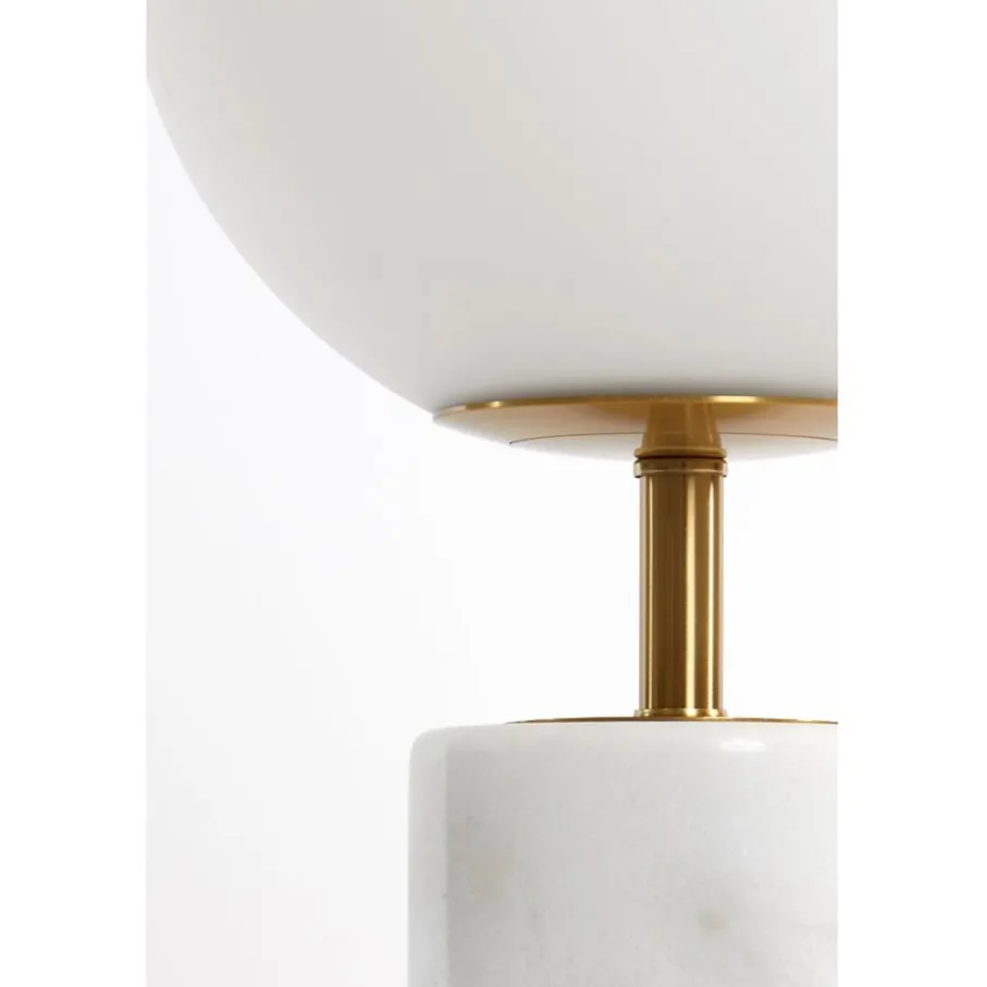 Tafellampen<Light - Living Light & Living Tafellamp Medina Wit - E27 - 35 cm hoog