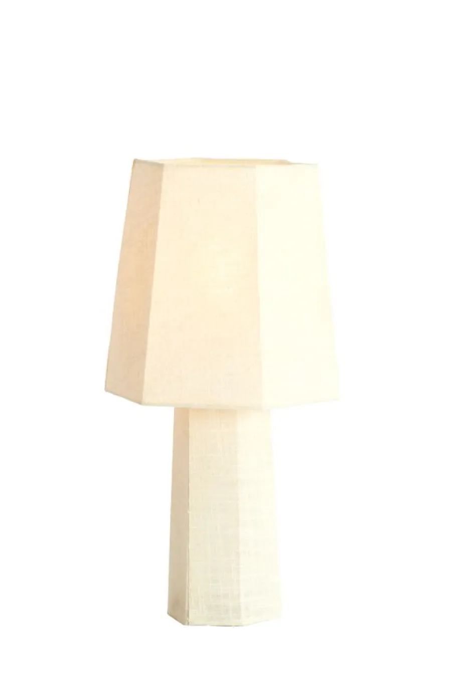 Tafellampen<Light - Living Light & Living Tafellamp Musabo Wit - E27 - 49 cm hoog