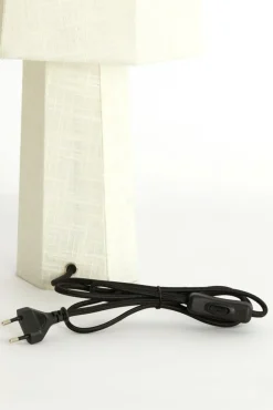 Tafellampen<Light - Living Light & Living Tafellamp Musabo Wit - E27 - 49 cm hoog