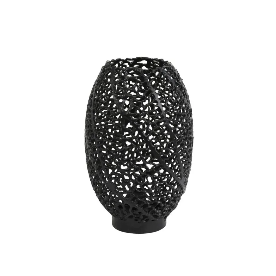 Tafellampen<Light - Living Light & Living Tafellamp Sinula Zwart - E27 - 40 cm hoog
