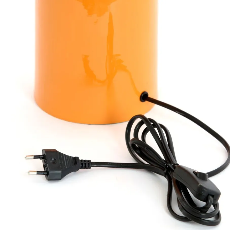 Tafellampen< Light & Living Tafellamp Tolima Oranje - E27 - 48 cm hoog