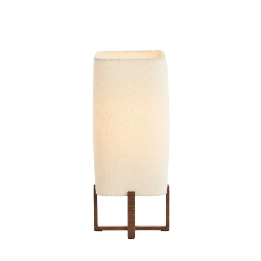 Tafellampen<Light - Living Light & Living Tafellamp Wyn Crème / Bruin - E27 - 51 cm hoog