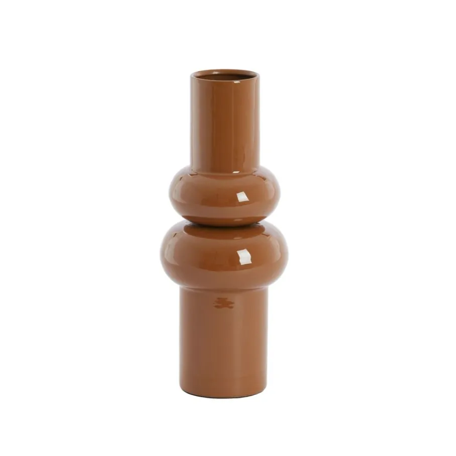 Vazen & Potten<Light - Living Light & Living Vaas Irissa Caramel - 36 cm hoog