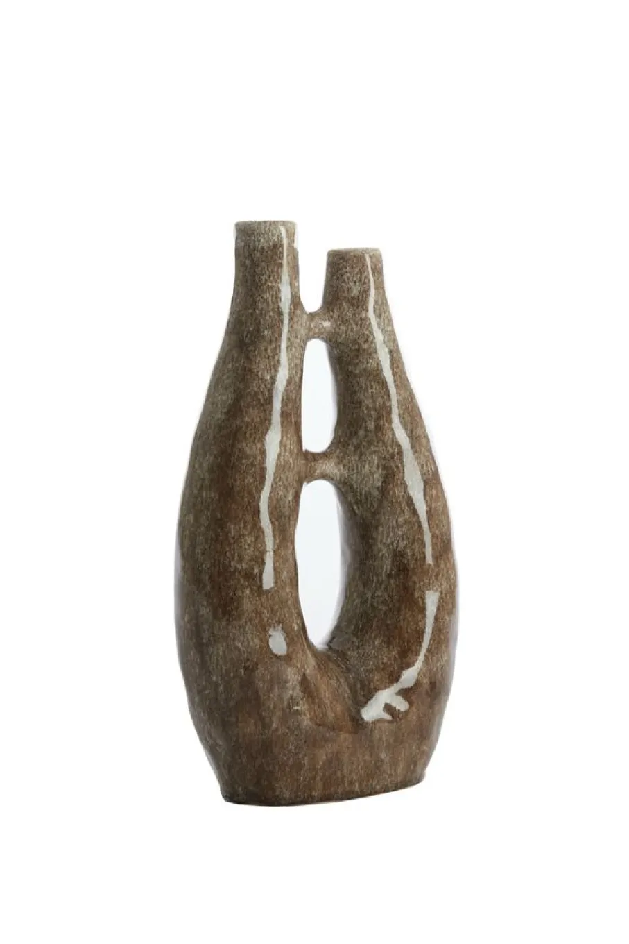 Vazen & Potten<Light - Living Light & Living Vaas Katha Bruin - 41 cm hoog