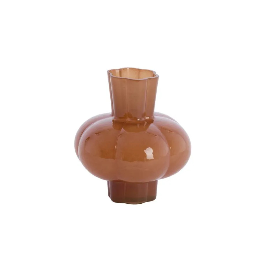 Vazen & Potten<Light - Living Light & Living Vaas Kortosi Bruin - 20 cm hoog