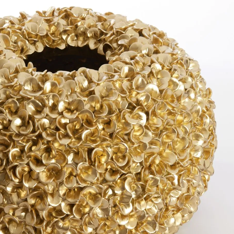 Vazen & Potten<Light - Living Light & Living Vaas Phylia Goud - Ø 38 cm