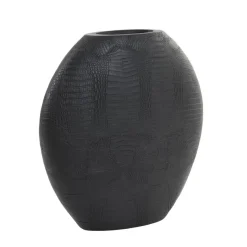 Vazen & Potten<Light - Living Light & Living Vaas Skeld Zwart - 40 cm hoog