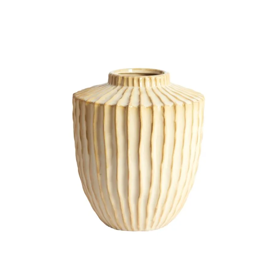 Vazen & Potten<Light - Living Light & Living Vaas Talea Lichtbruin - 28 cm Hoog