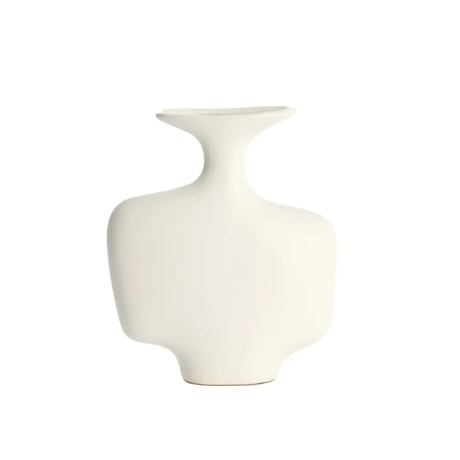 Vazen & Potten<Light - Living Light & Living Vaas Trovo Wit - 31 cm hoog