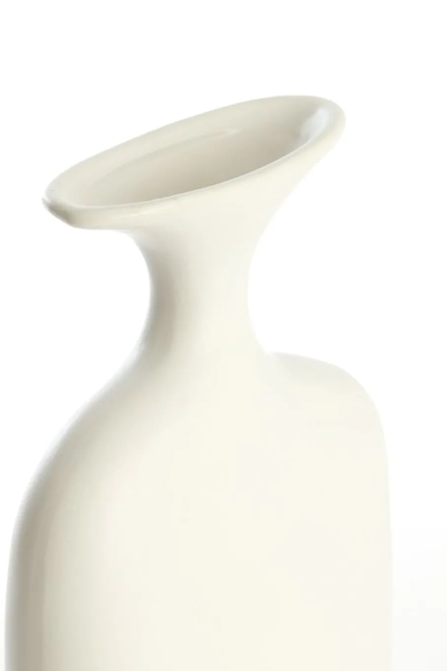 Vazen & Potten<Light - Living Light & Living Vaas Trovo Wit - 31 cm hoog