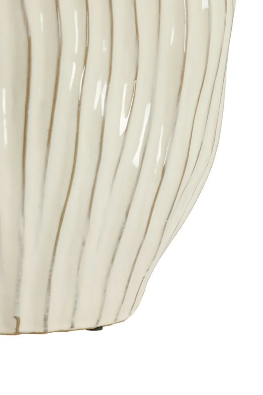 Vazen & Potten<Light - Living Light & Living Vaas Vechhia Crème - 35 cm hoog