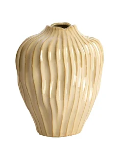 Vazen & Potten<Light - Living Light & Living Vaas Vechhia Lichtbruin - 35 cm hoog