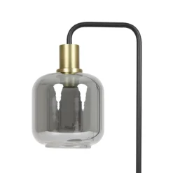 Vloerlampen<Light - Living Light & Living Vloerlamp Lekar Zwart - E27 - 155 cm hoog