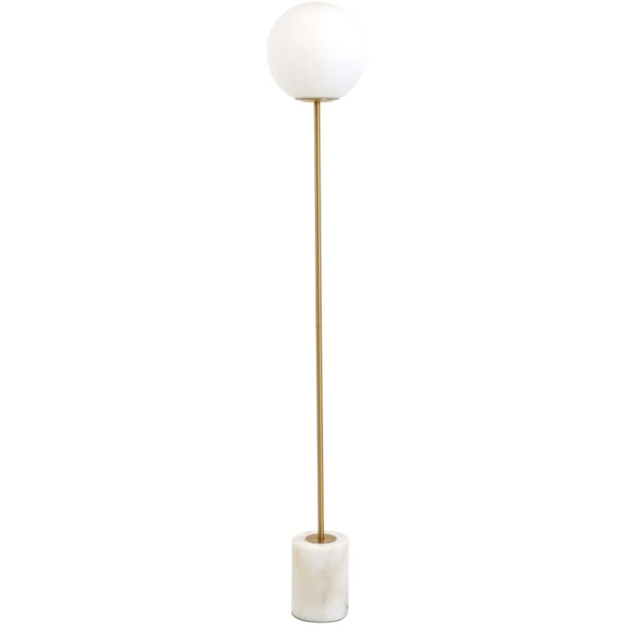 Vloerlampen<Light - Living Light & Living Vloerlamp Medina Wit - E27 - 156 cm hoog