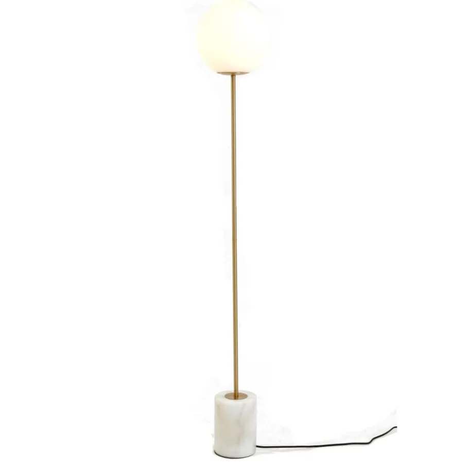 Vloerlampen<Light - Living Light & Living Vloerlamp Medina Wit - E27 - 156 cm hoog
