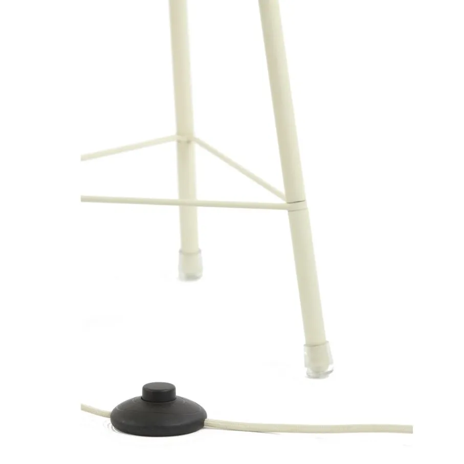 Vloerlampen<Light - Living Light & Living Vloerlamp Plumeria Zand - E27 - 132 cm hoog