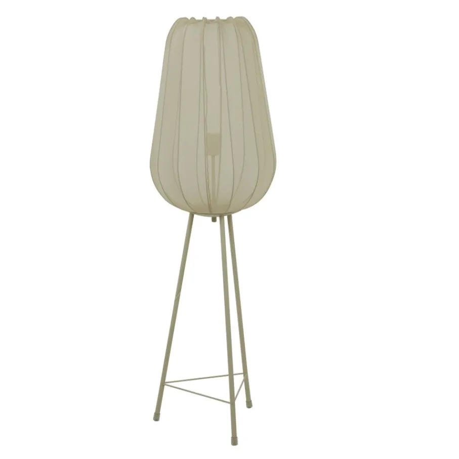 Vloerlampen<Light - Living Light & Living Vloerlamp Plumeria Zand - E27 - 132 cm hoog