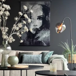 Vloerlampen<Light - Living Light & Living Vloerlamp Rakel Brons - E27 - 160 cm hoog