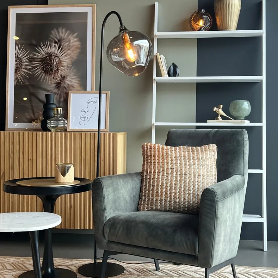 Vloerlampen<Light - Living Light & Living Vloerlamp Rakel Brons - E27 - 160 cm hoog