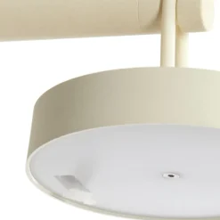 Buitenverlichting<Light - Living Light & Living Wandlamp Toliara Crème - LED - Ø 19 cm
