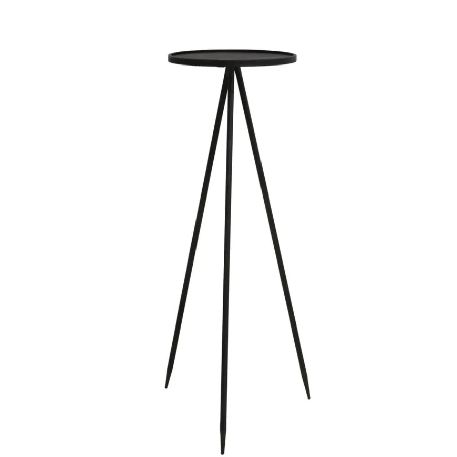Bijzettafels<Light - Living Light & Living Zuil Envira Zink - Ø 40 cm