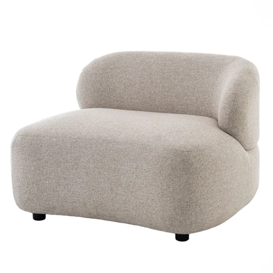Fauteuils< Lounge Fauteuil Comma Rechts Beige