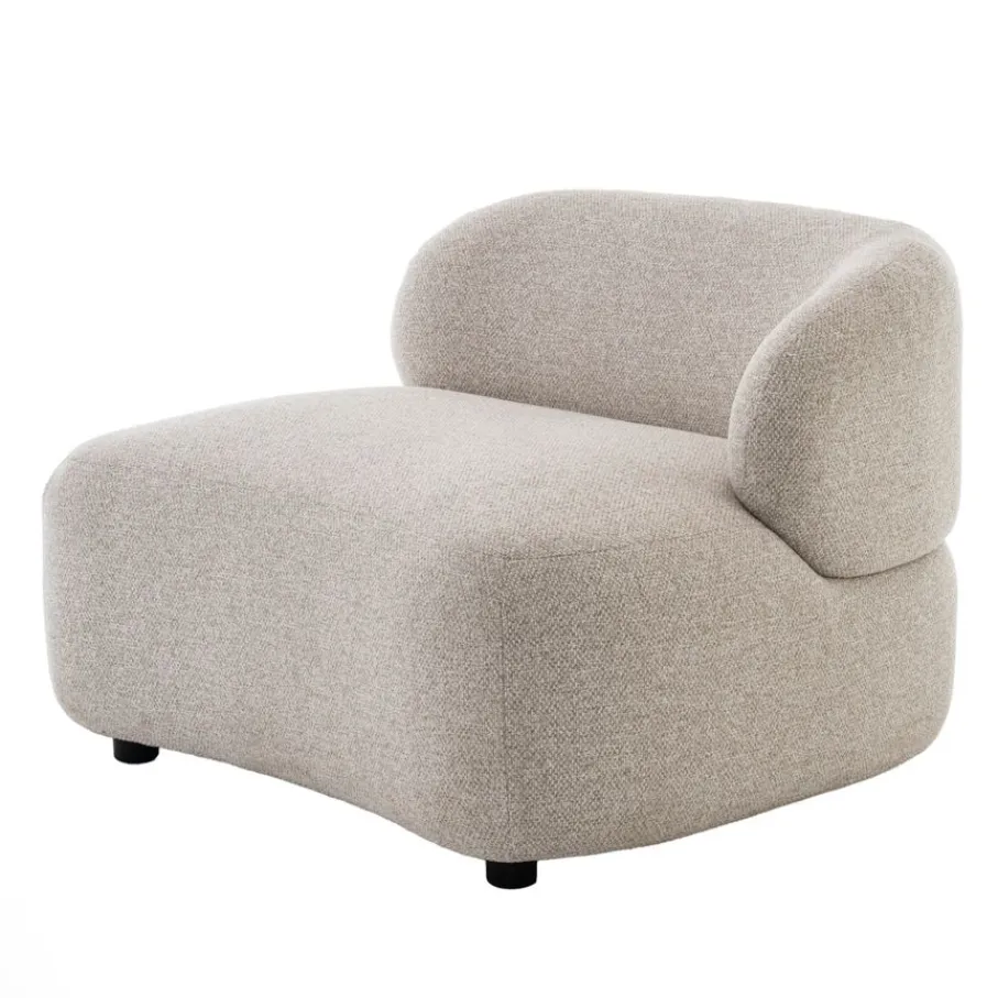 Fauteuils< Lounge Fauteuil Comma Rechts Beige